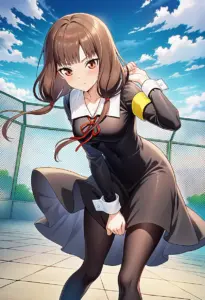 伊井野ミコ 制服／冬服／屋上
