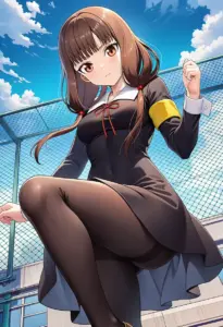 伊井野ミコ 制服／冬服／屋上