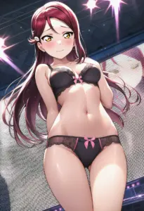 ステージで下着を露出させられる桜内梨子